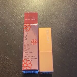 LAWLESS NIB Little Lady Daisy Lipstick - Soft Pink